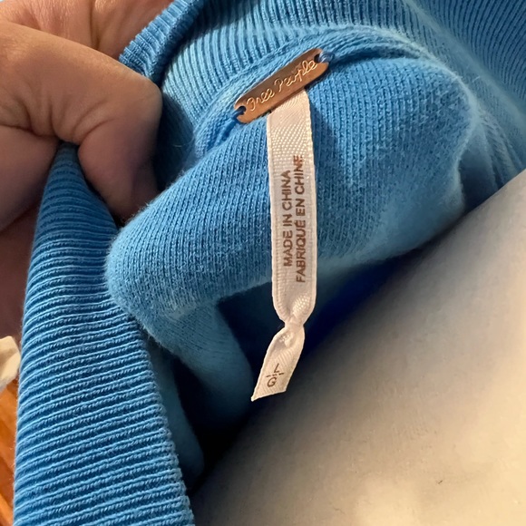 FREE PEOPLE Tie Dye Crop Sweatshirt - Picture 4 of 5